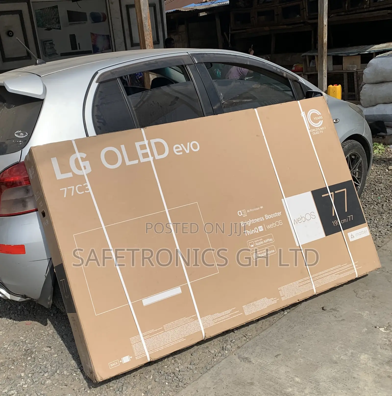 Accurate LG, OLED Evo TV, 77" C3 Series, WebOs Smart Al Thin
