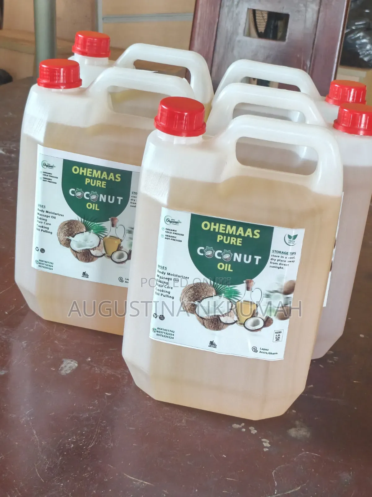 Hot Pressed Coconut Oil