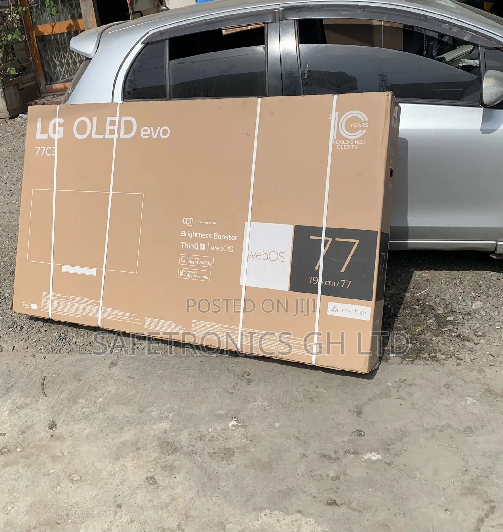 Quality Sleek LG, OLED Evo TV, 77" C3 Series, WebOs Smart Al Thin