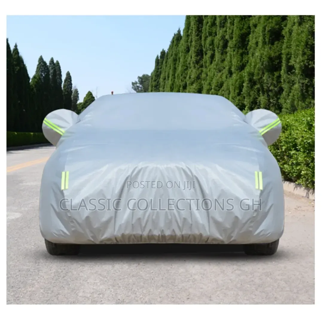 Custom UV Protected Sun Waterproof Polyester Fabric Outdoor Car Cover