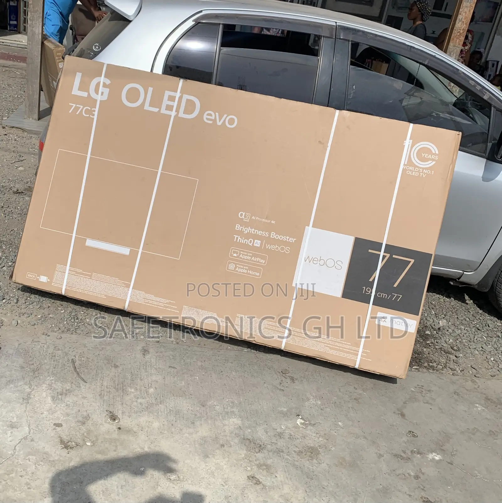 High Reliable LG, OLED Evo TV, 77" C3 Series, WebOs Smart Al Thin