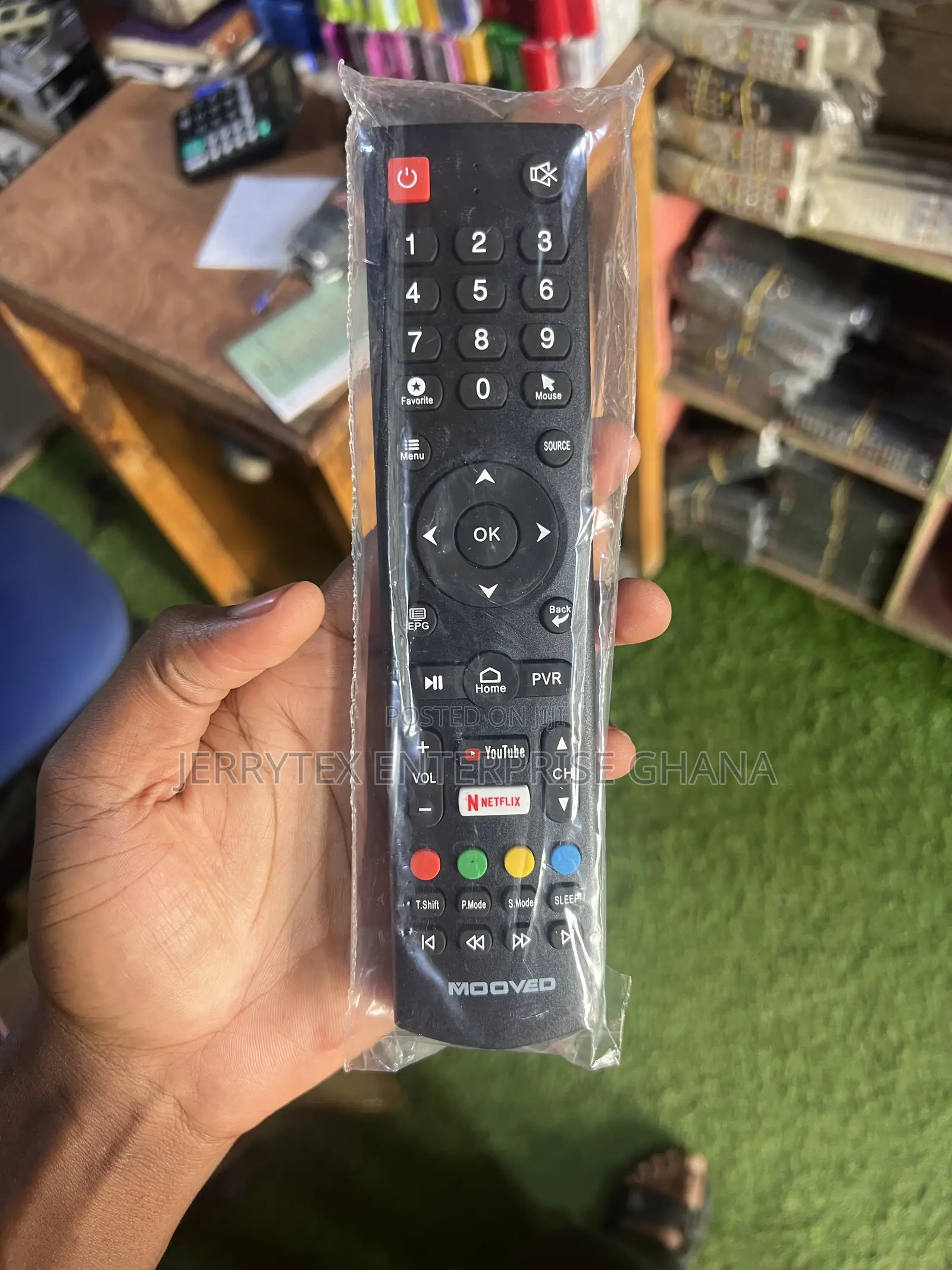 Mooved TV Remote Control
