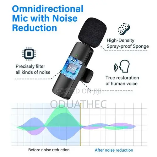 Portable Wireless Lavalier Microphone MINI Mic Live for iPhone