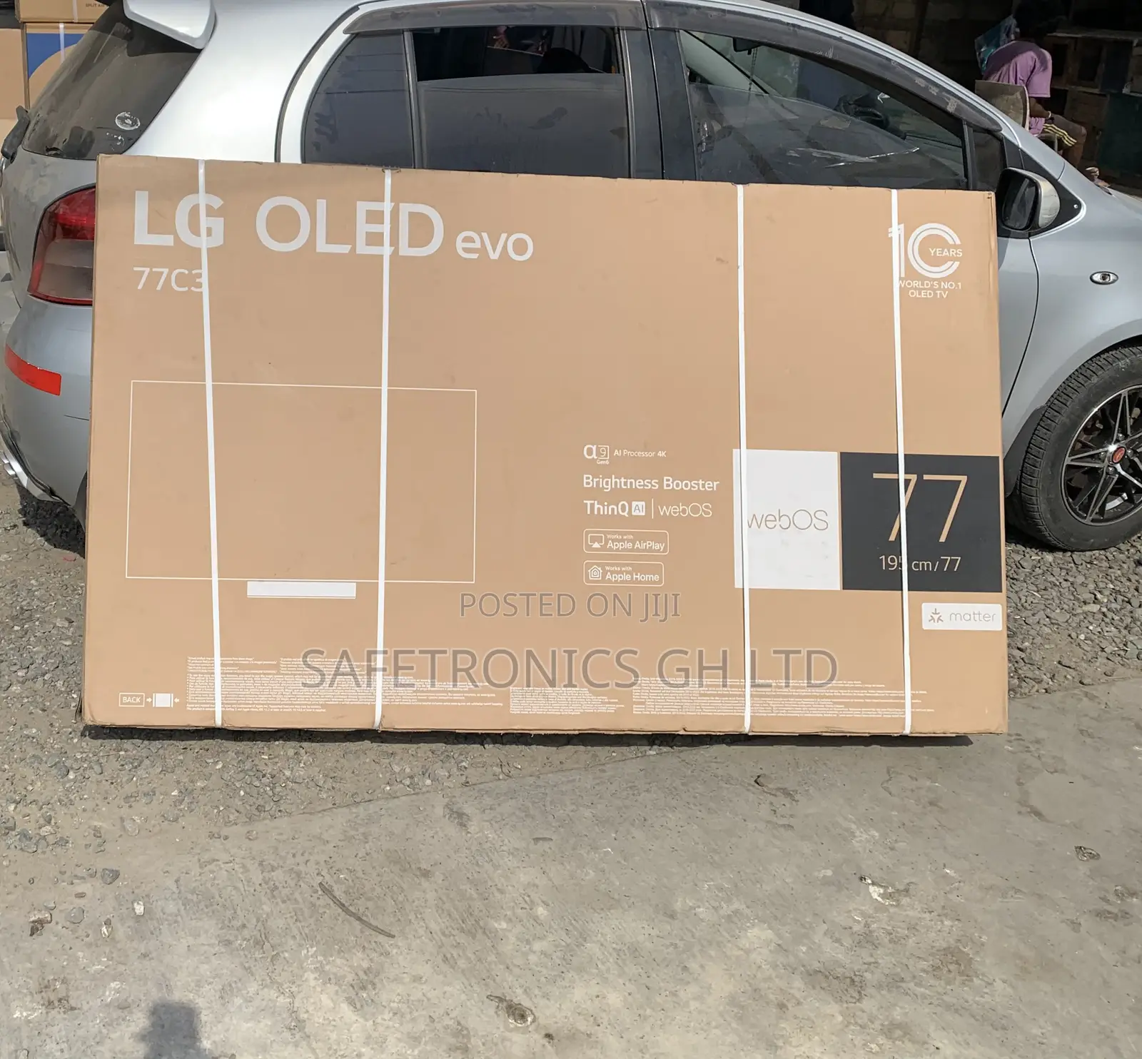 High Reliable LG, OLED Evo TV, 77" C3 Series, WebOs Smart Al Thin