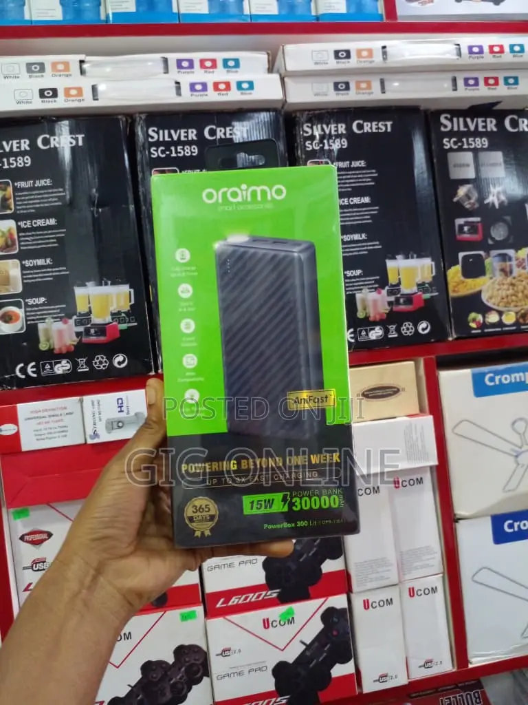 Oraimo 30,000mAh Power Bank
