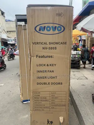 Brand New Novo Display Double Door Frigde
