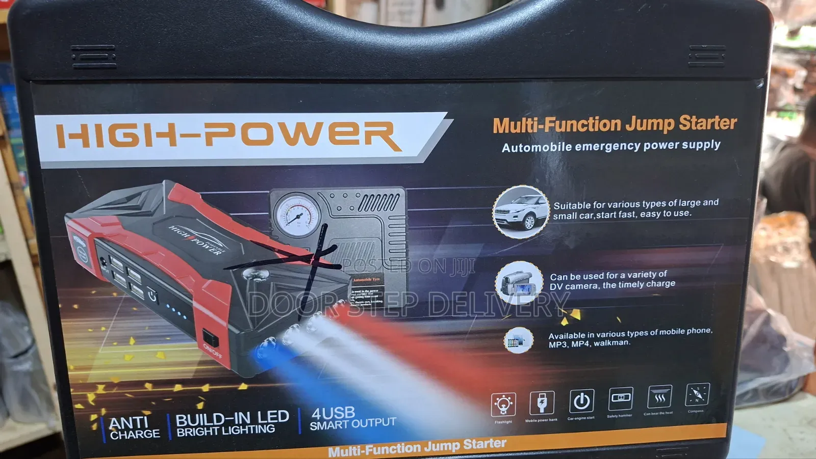 Jump Starter and Tye Pump