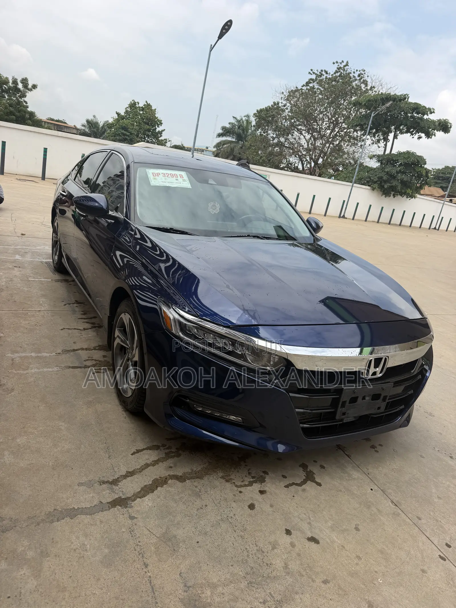Honda Accord EX-L 2018 Blue