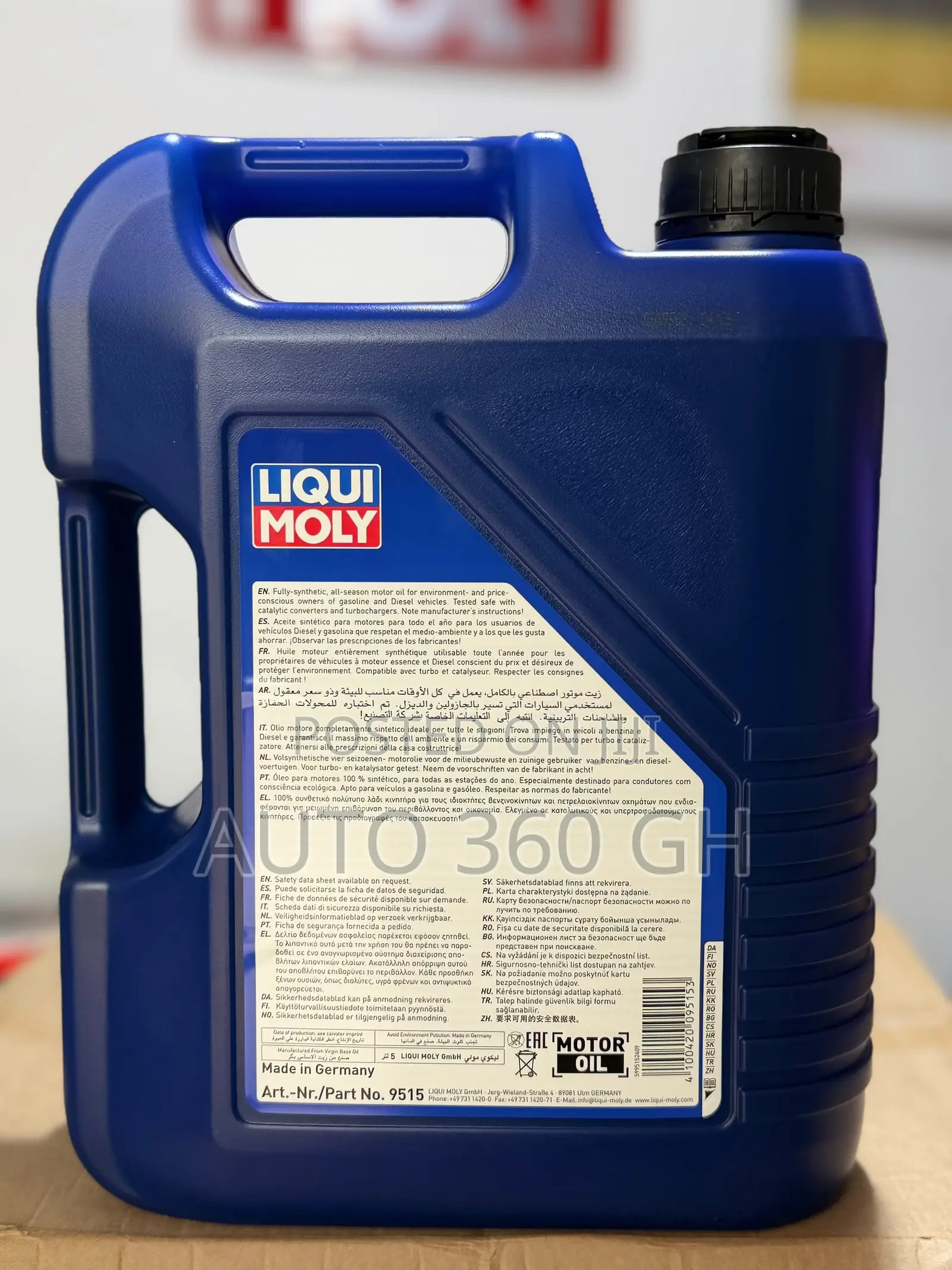 Liqui Moly - Synthoil Energy 0w-40