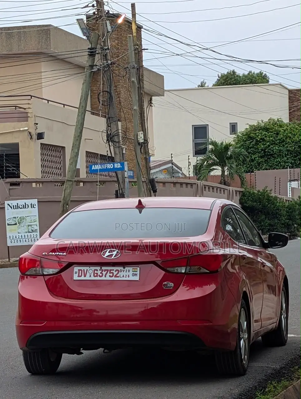 Hyundai Elantra Value Edition Sedan FWD (1.8L 4cyl 6A) 2016 Red
