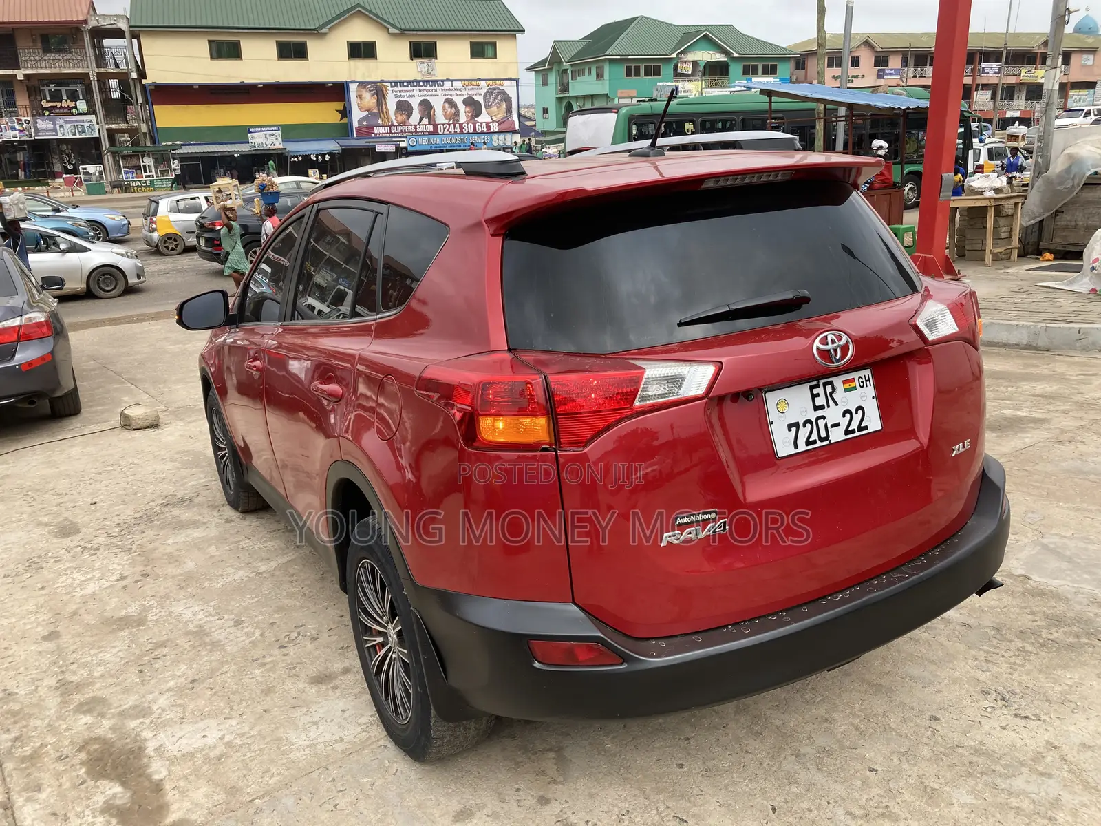 Toyota RAV4 LE 4dr SUV (2.5L 4cyl 6A) 2015 Red