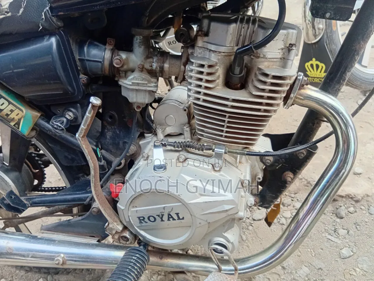 Royal RY125 2022 Black