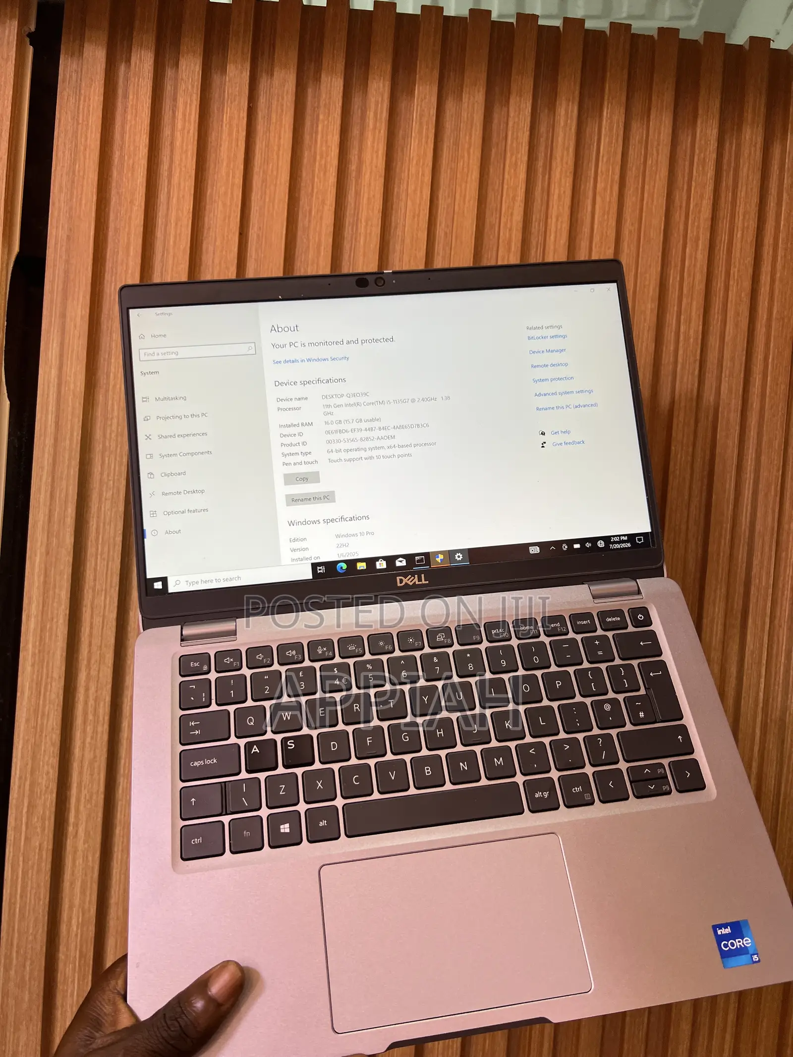 New Laptop Dell Latitude 5320 16GB Intel Core i5 HDD+SSD 256GB