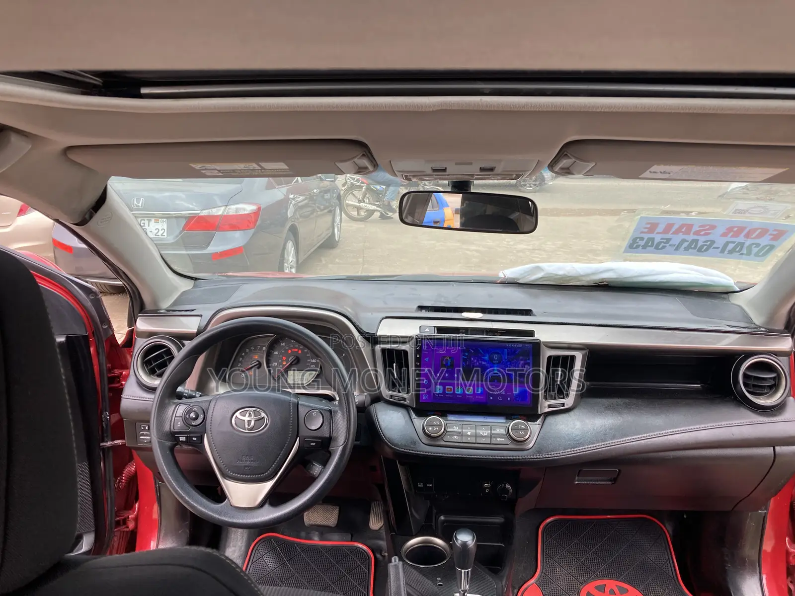 Toyota RAV4 LE 4dr SUV (2.5L 4cyl 6A) 2015 Red