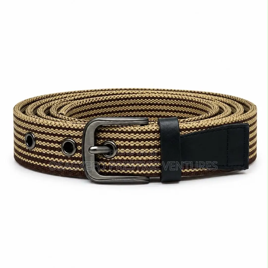 Solid High Quality Vintage Woven Belts