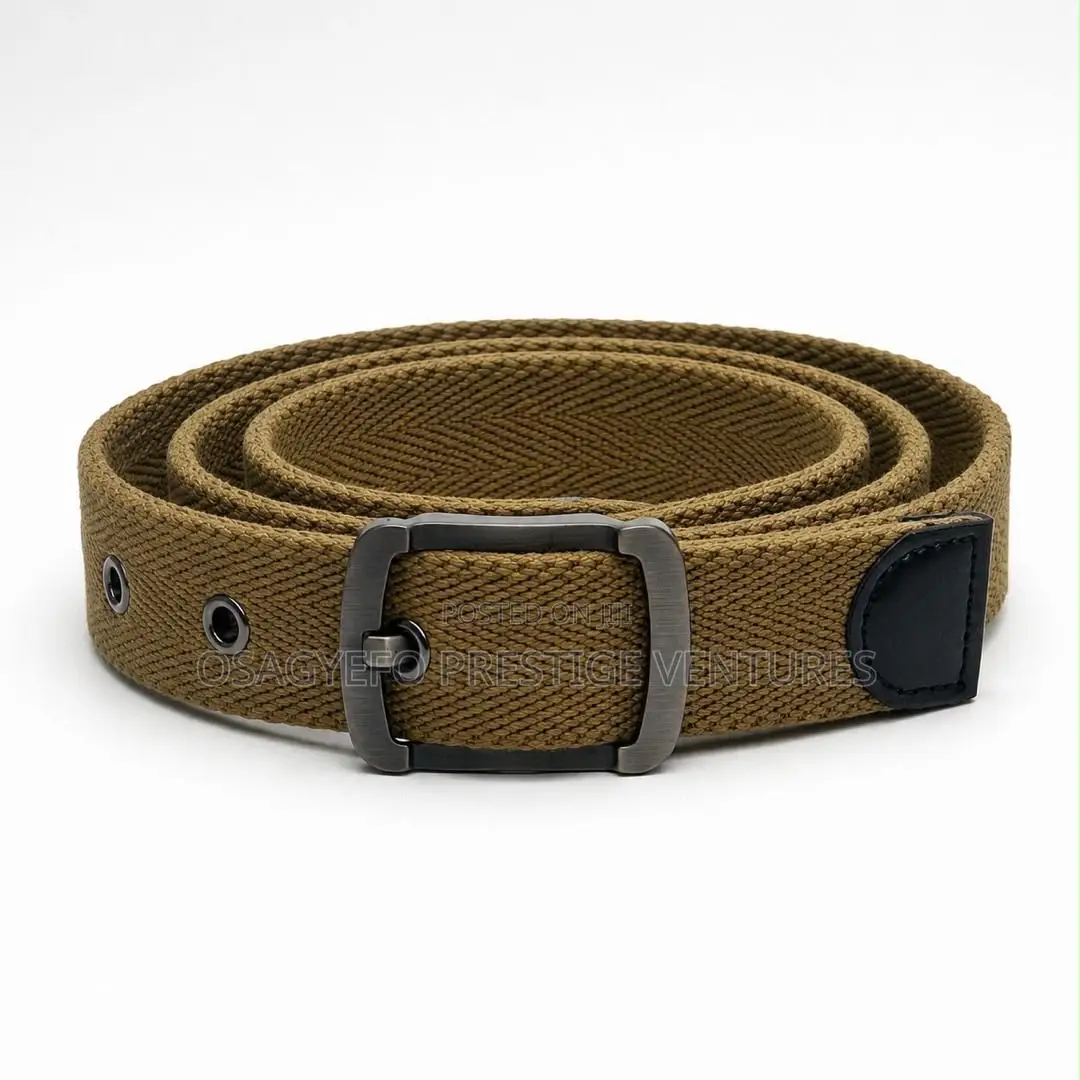 Solid High Quality Vintage Woven Belts