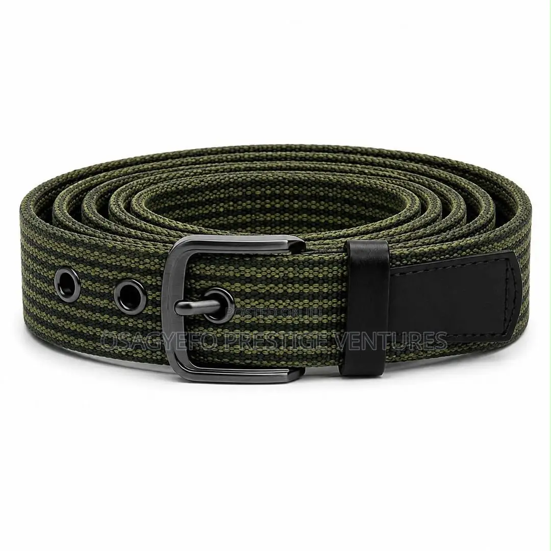 Solid High Quality Vintage Woven Belts