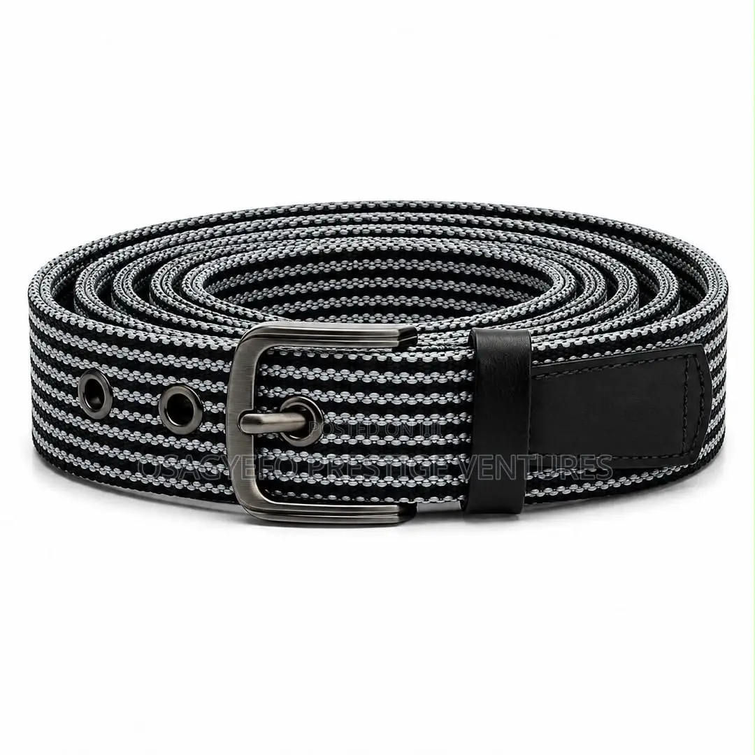 Solid High Quality Vintage Woven Belts