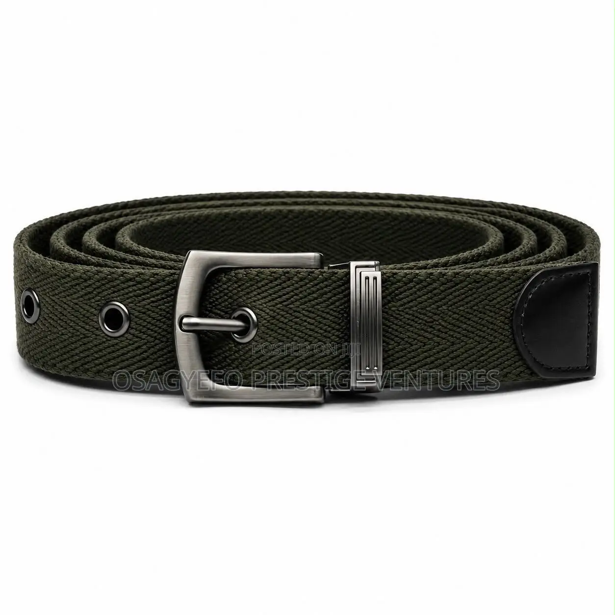 Solid High Quality Vintage Woven Belts