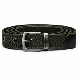 Solid High Quality Vintage Woven Belts