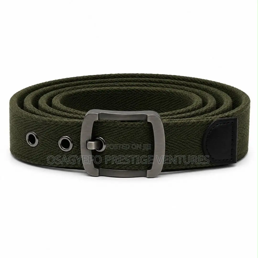 Solid High Quality Vintage Woven Belts