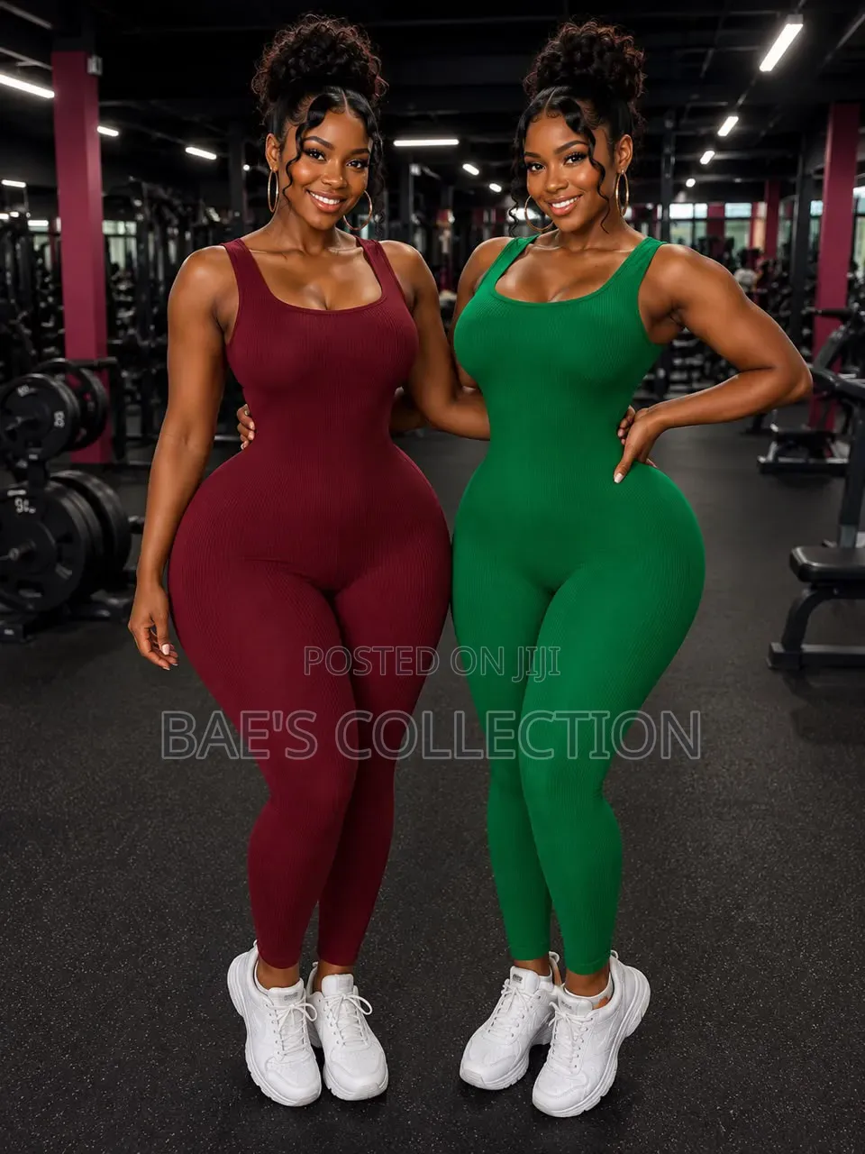 Stretchy Cotton Jumpsuit Available