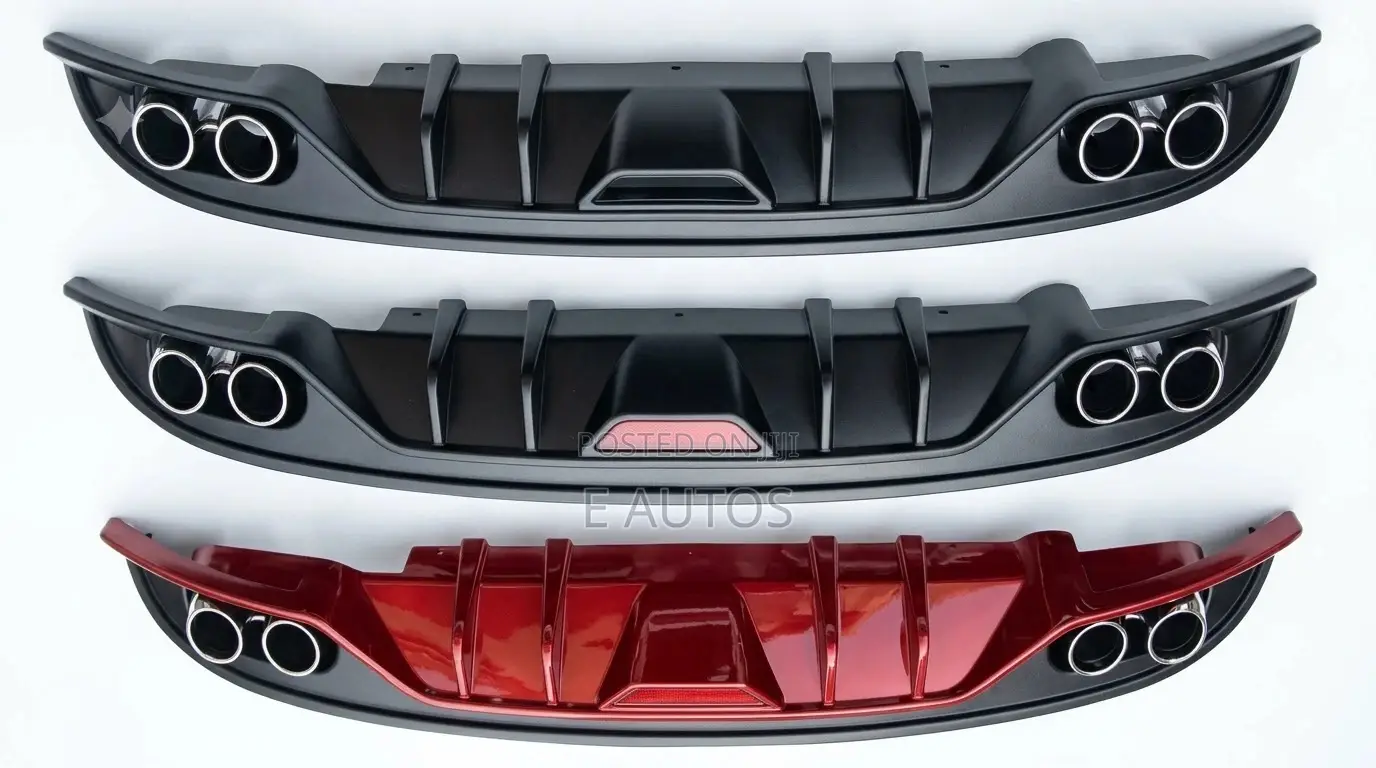 Elantra 2017-2020 Back Bumper Diffuser Designed Type
