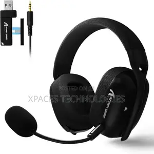 ATTACK SHARK L80 Wireless Gaming Headset, 2.4Ghz USB Gaming, Bluetooth