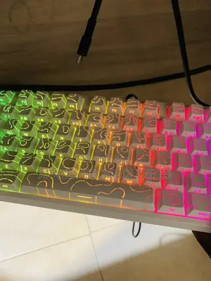 Attack Shark R82he Rt Wired RGB Mechanical Gaming Keyboard-White