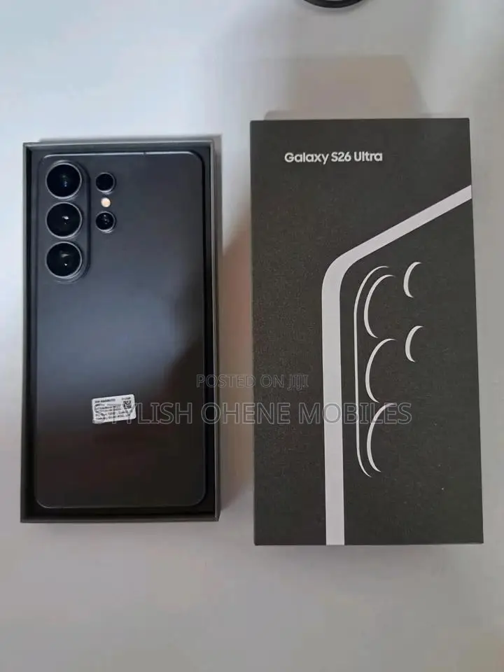 New Samsung Galaxy S26 Ultra 5G 1 TB Black