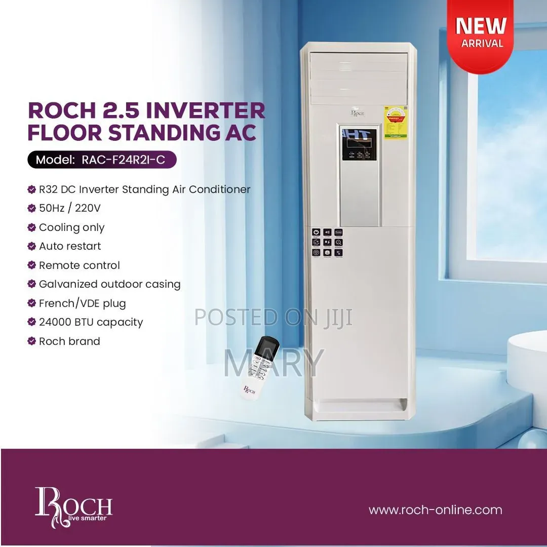 Roch 2.5hp Inverter Floor Standing AC