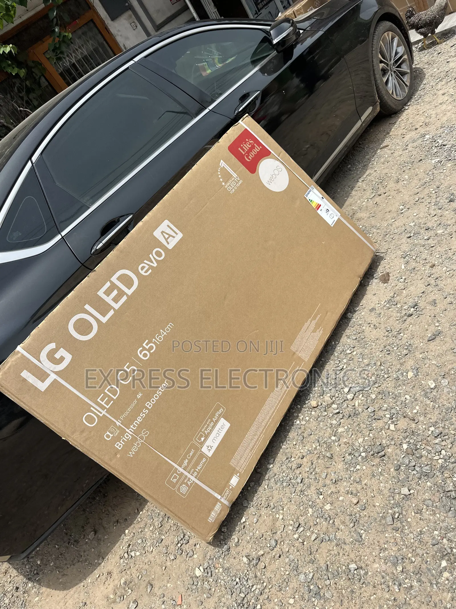 Lovely New Slim LG OLED CS 65 Inch Smart TV 2022 OLED65CS6LA