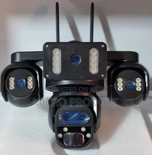 AI 5 Lens Linkage 4G Solar Camera