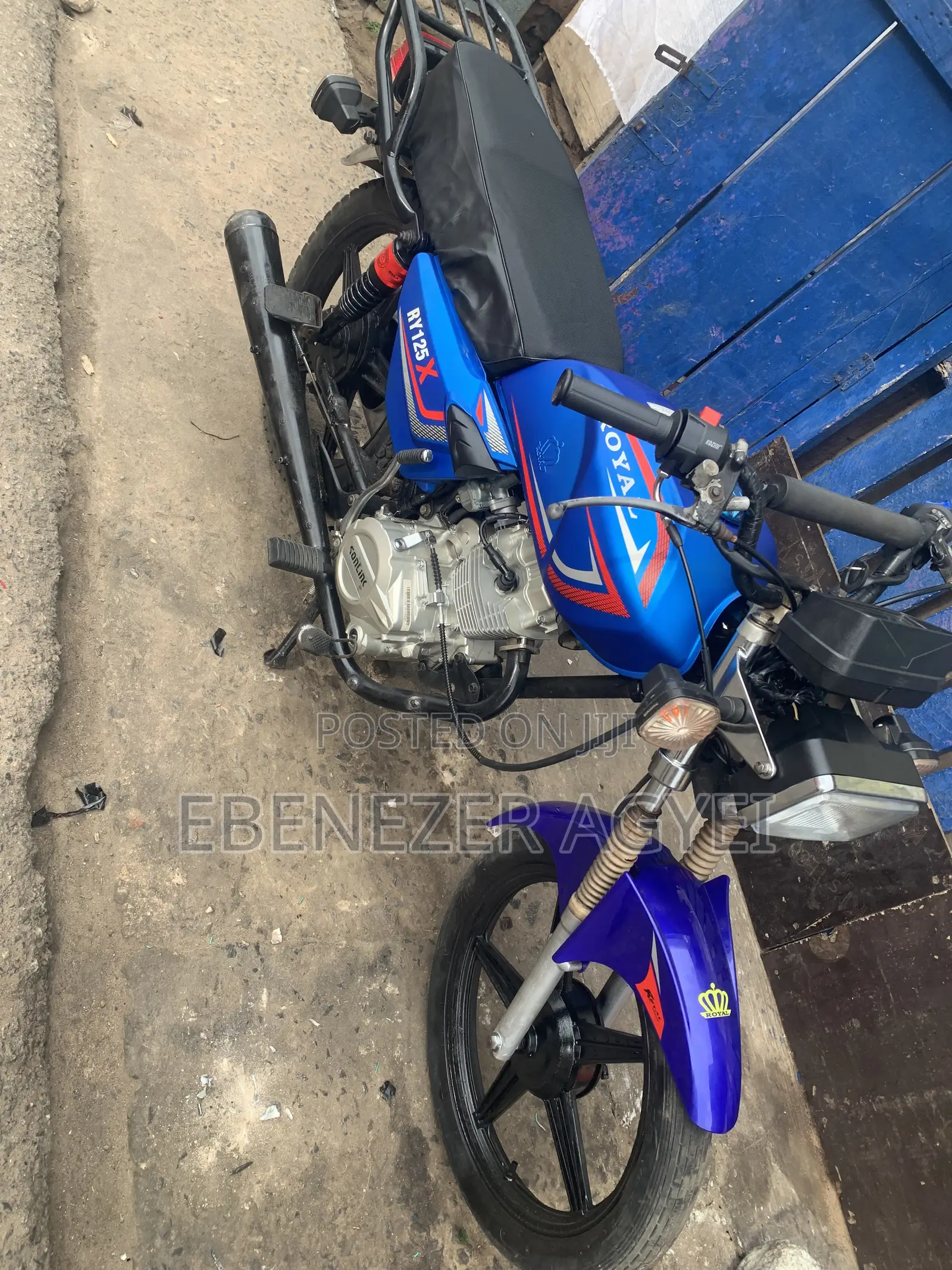 New Royal RY125 2026 Blue
