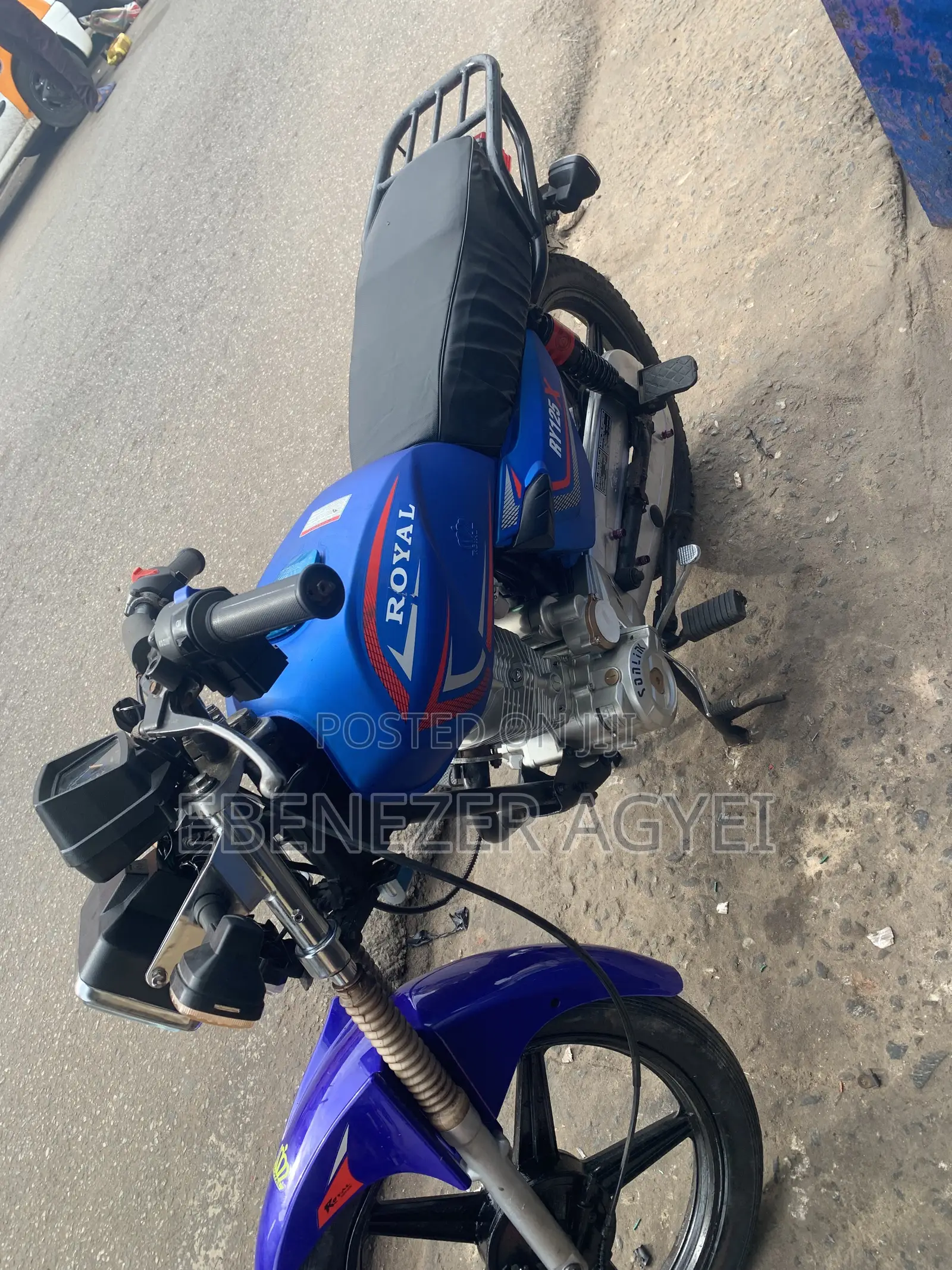 New Royal RY125 2026 Blue