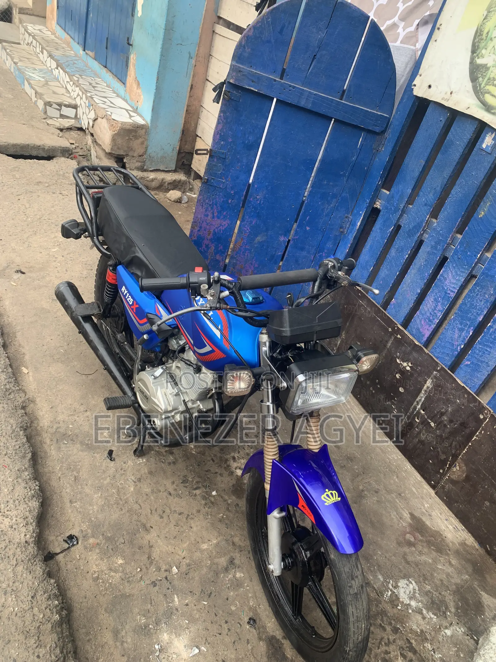 New Royal RY125 2026 Blue