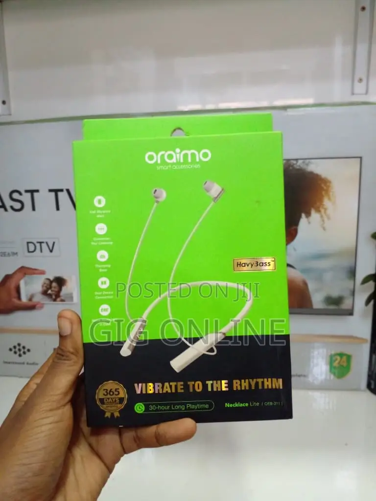Oraimo Necklace Lite OEB-311 – Fast Stable Bluetooth
