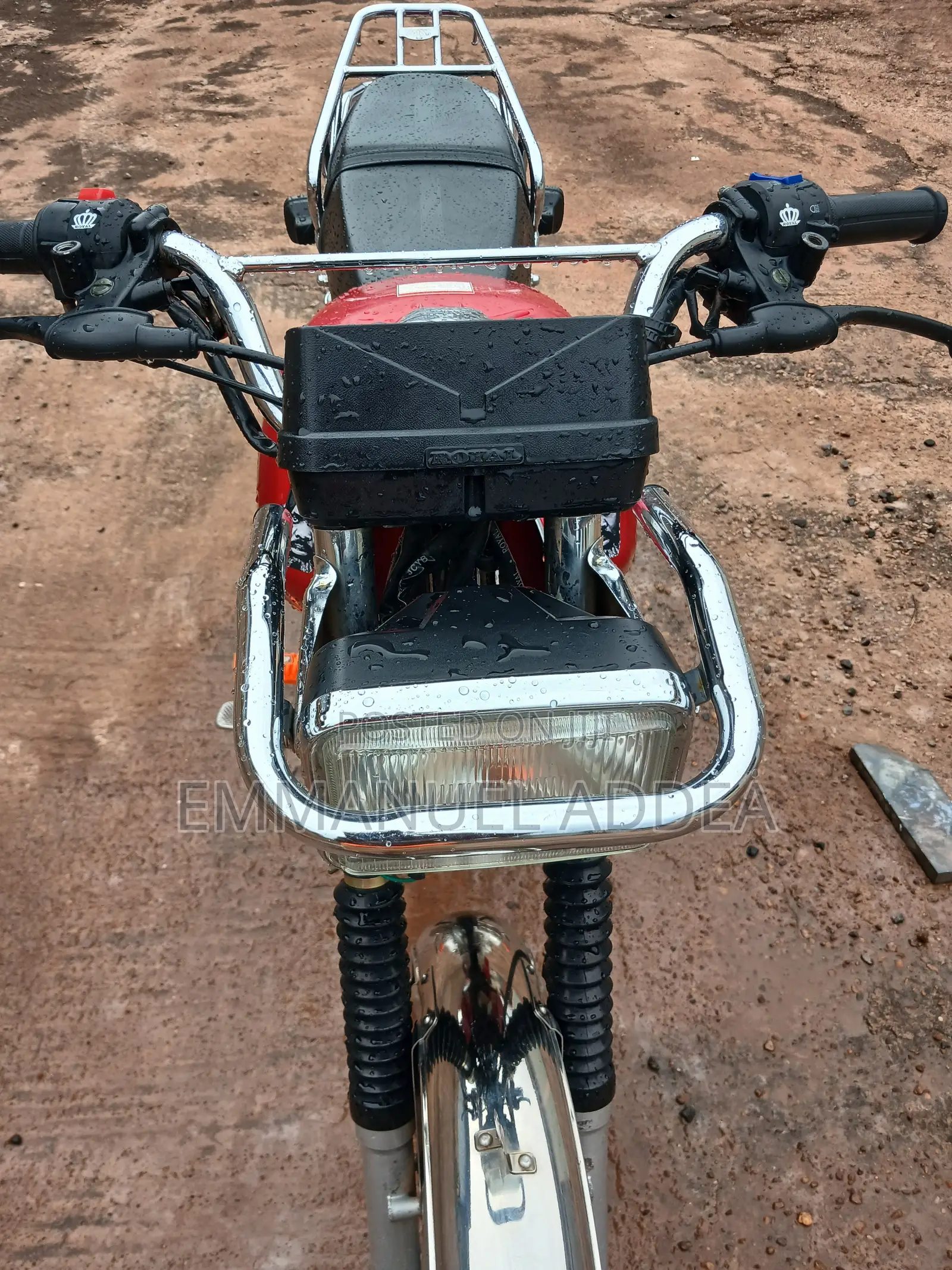 New Royal RY125 2026 Red
