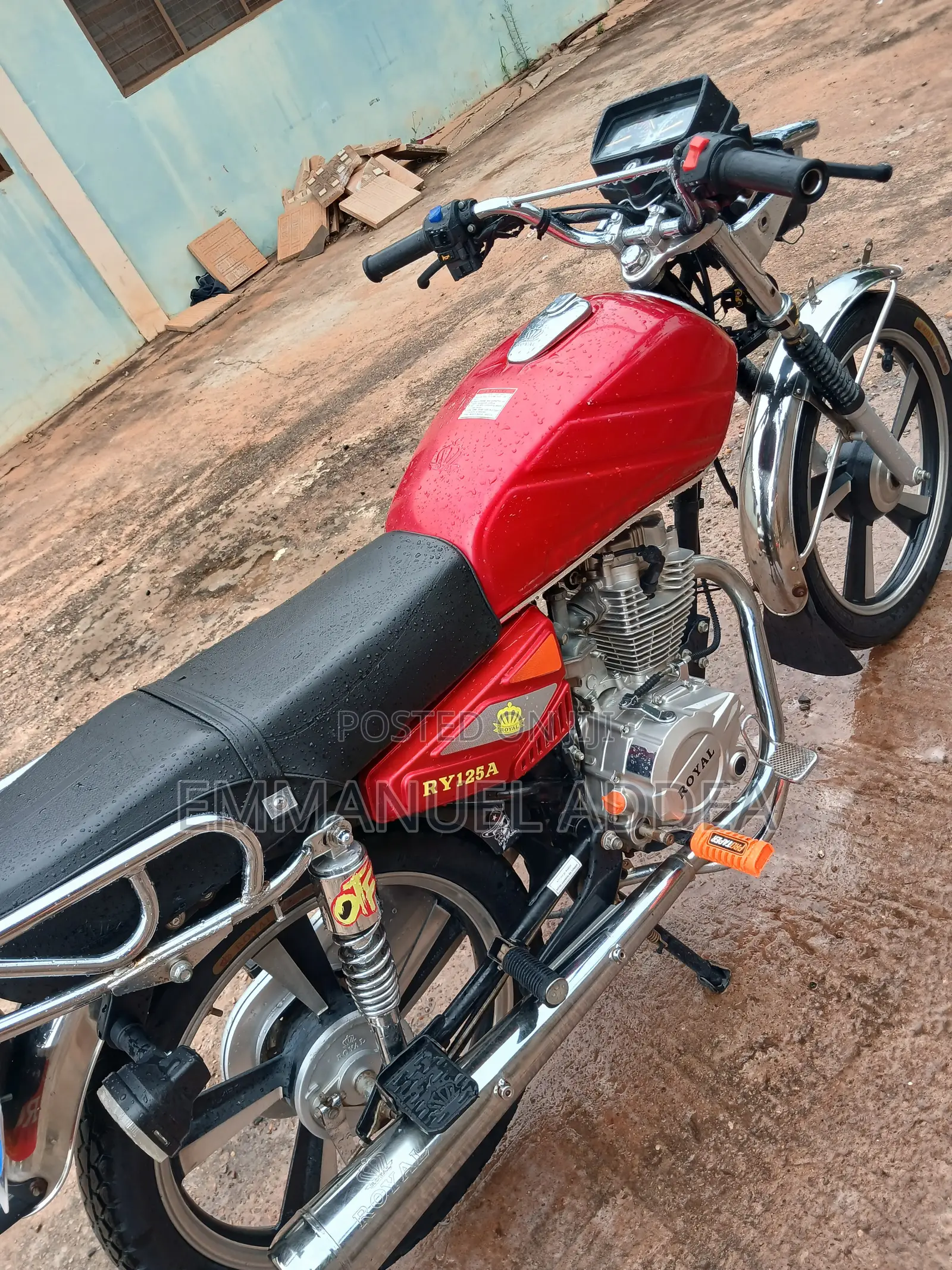 New Royal RY125 2026 Red