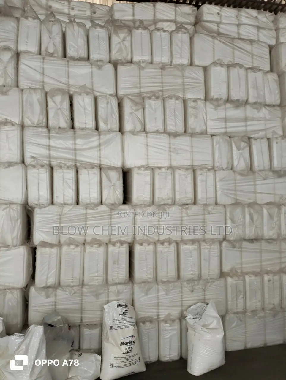 Bulk Sale of White 20 L Jar at 14 Cedis