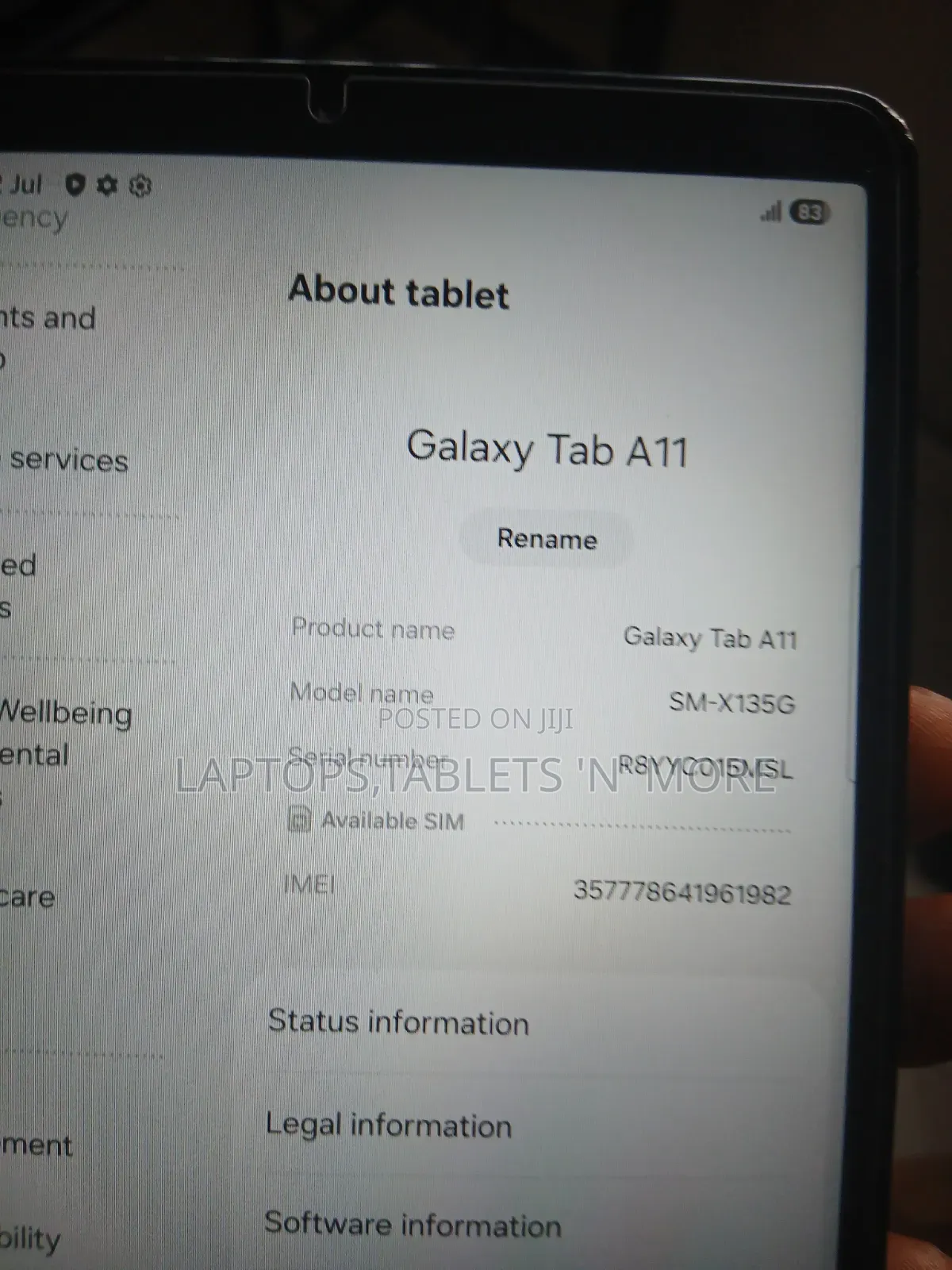 Samsung Galaxy Tab A11 64 GB Black