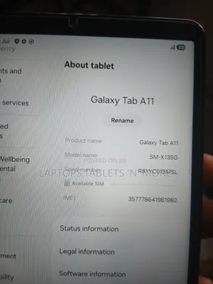 Samsung Galaxy Tab A11 64 GB Black