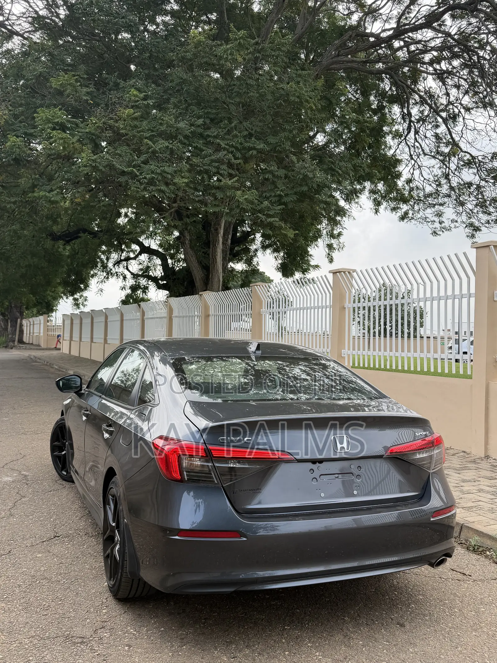 Honda Civic Sport CVT 2024 Gray