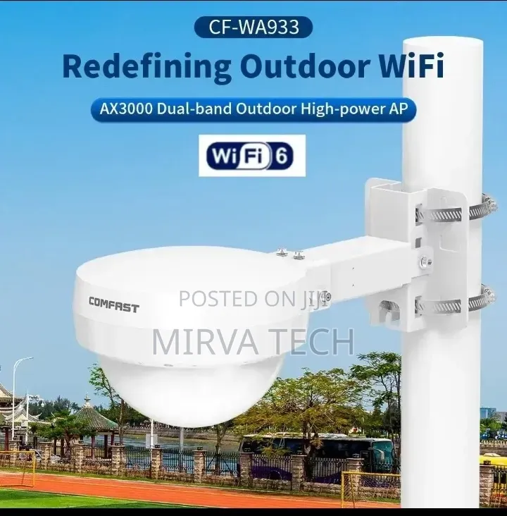 Comfast WiFi 6 (AX3000) Dual-Band Outdoor Access Point CF-WA933