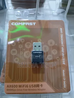 Wi-Fi 6 (AX600) USB Wireless Adapte