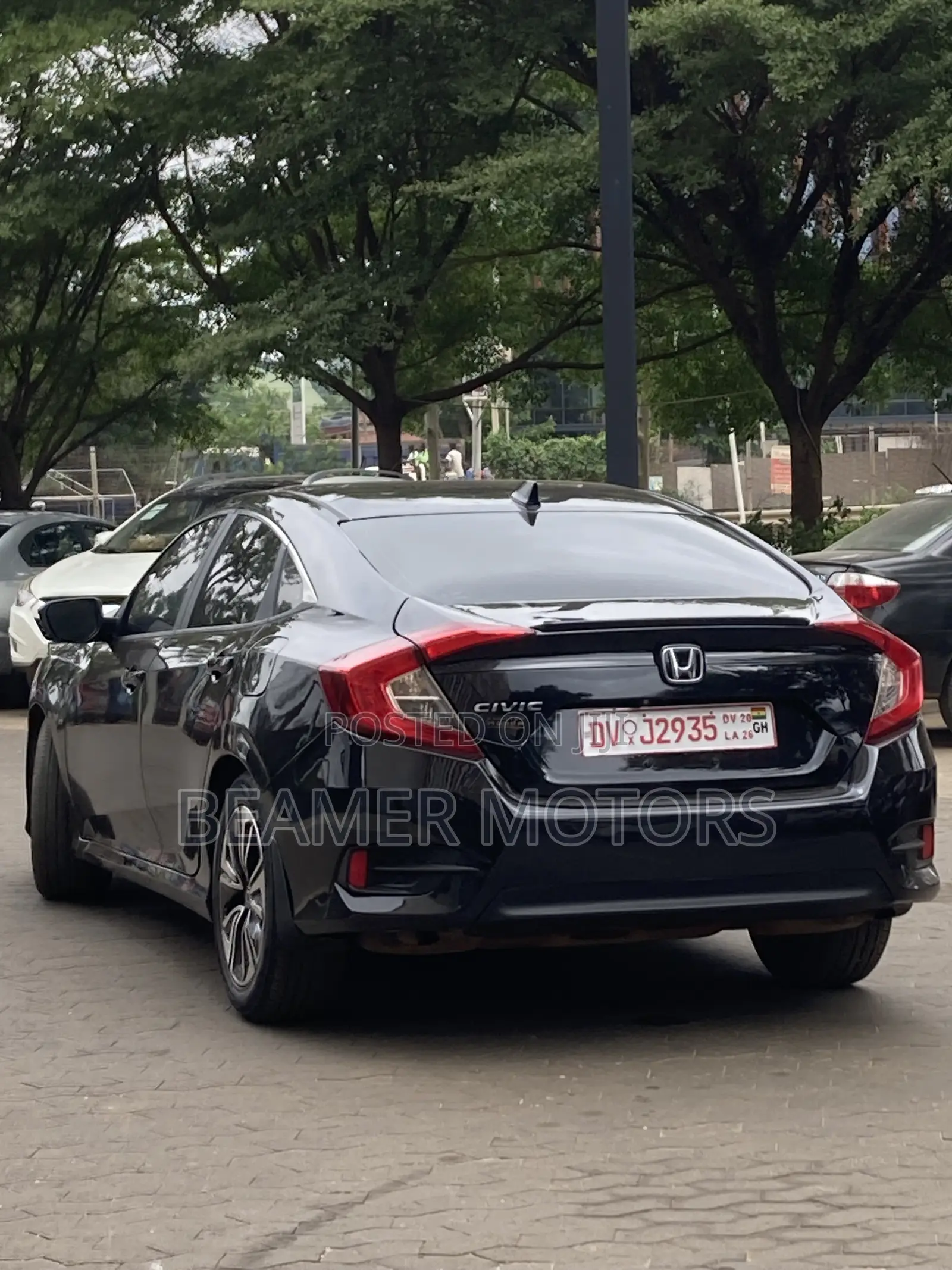 Honda Civic EX-L 4dr Sedan (1.5L 4cyl) 2017 Black