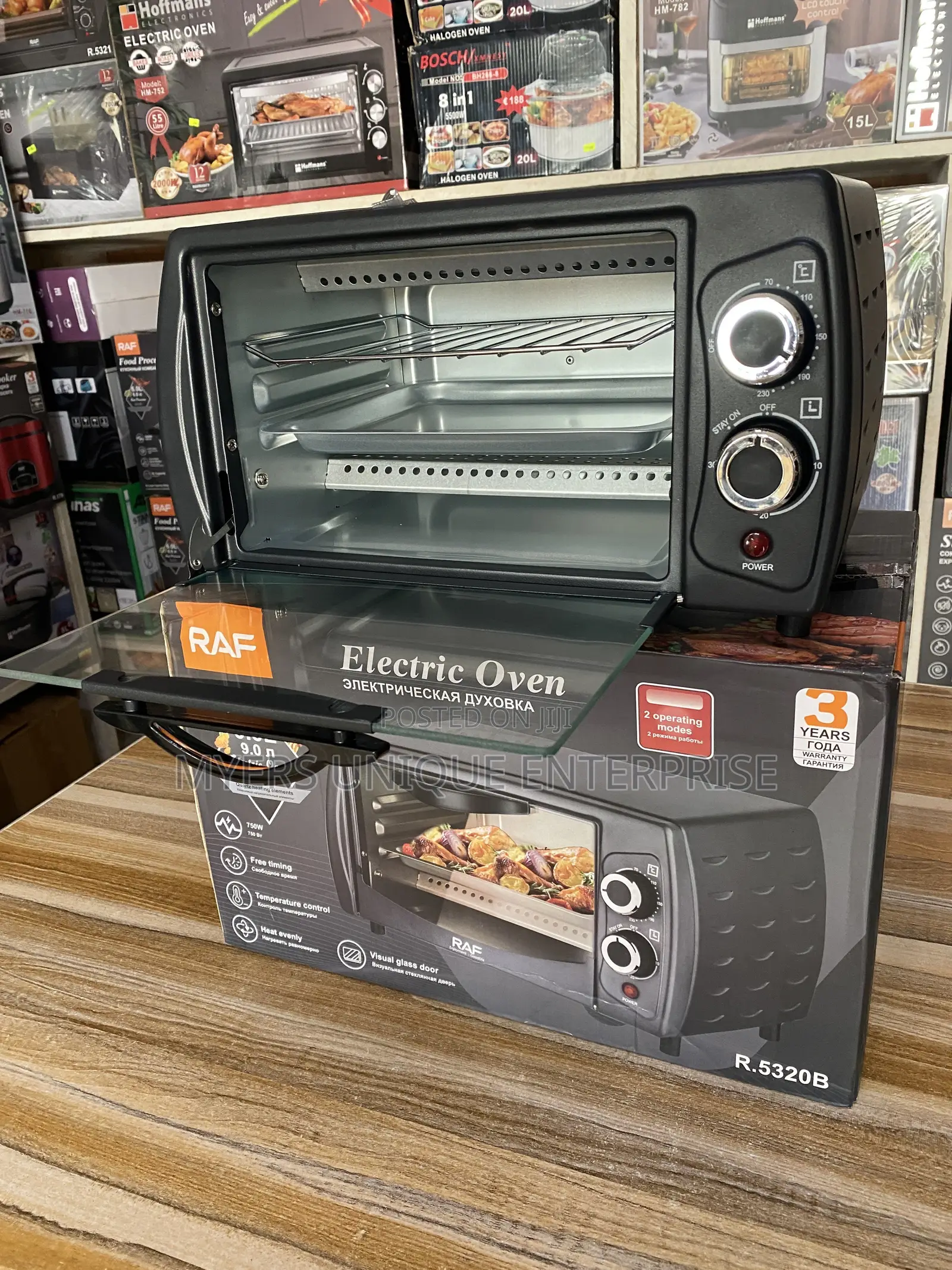 Electric Baking Oven-Raf 9 Litres