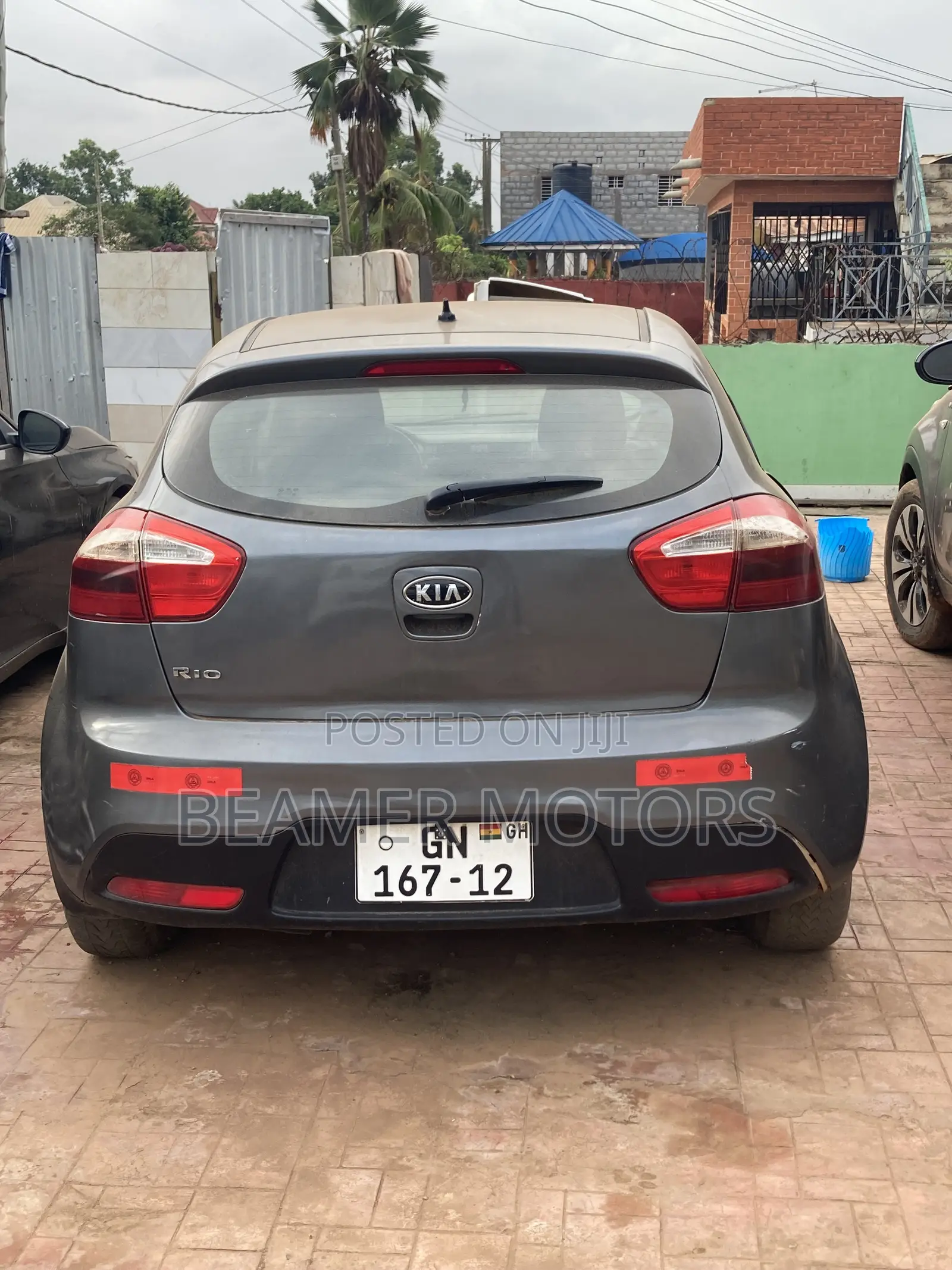 Kia Rio LX 4dr Hatchback (1.6L 4cyl 6A) 2012 Gray