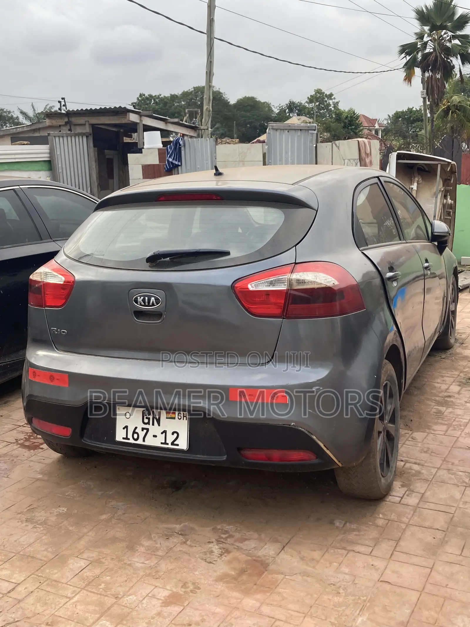 Kia Rio LX 4dr Hatchback (1.6L 4cyl 6A) 2012 Gray