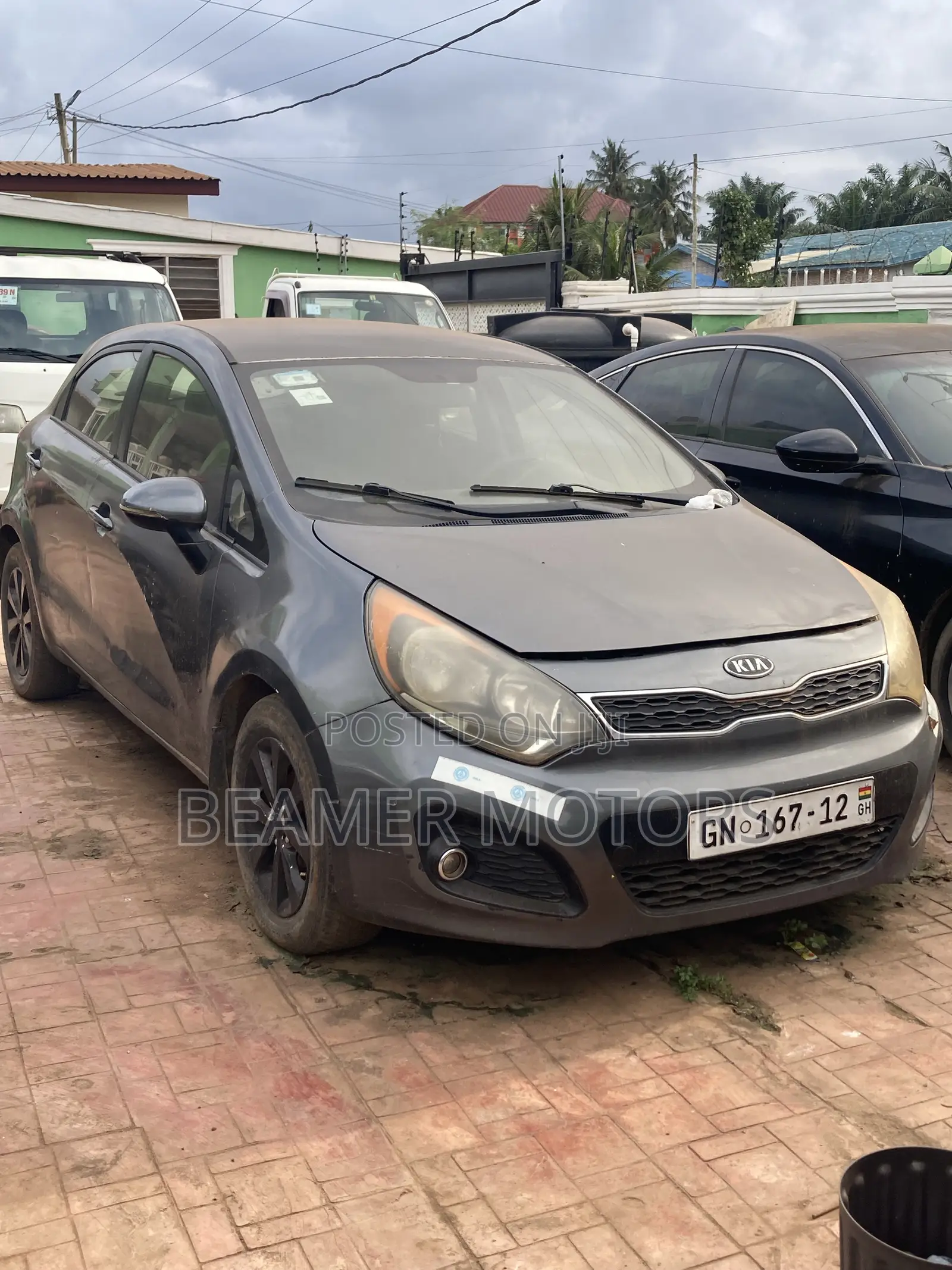 Kia Rio LX 4dr Hatchback (1.6L 4cyl 6A) 2012 Gray
